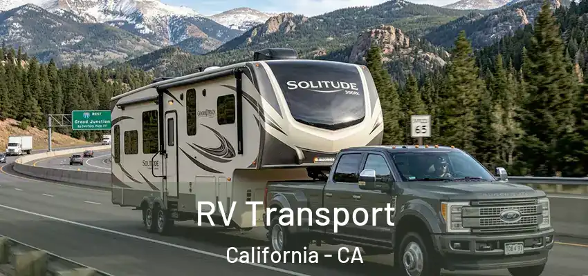 RV Transport California - CA